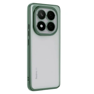 Note 14 Pro Plus Kılıf  Lensli  - Yeşil
