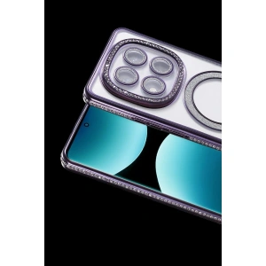 Note 15 Pro 5g Joke Simli Magneticsafe Kılıf - Derin Mor