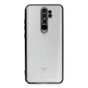 Note 8 Pro Kılıf  Lensli  - Siyah
