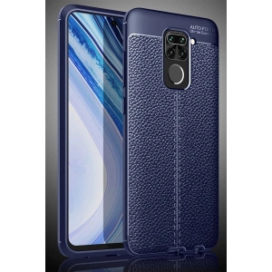 Note 9 Kılıf Auto Fus Kapak - Lacivert