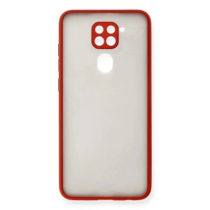 Note 9 Kılıf Montreal  Kapak - Kırmızı