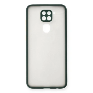 Note 9 Kılıf Montreal  Kapak - Yeşil