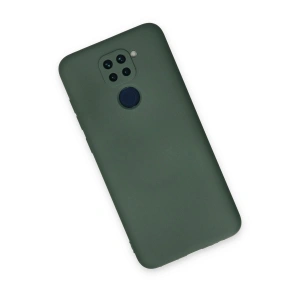 Note 9 Kılıf Nano İçi Kadife  - Koyu Yeşil