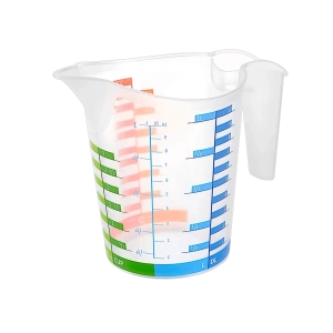 Ölçü Kabı Dereceli Renkli 1000 ML + 300 ML Set