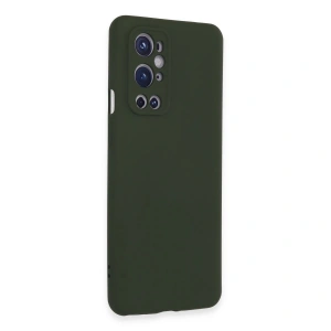 One Plus 9 Pro Kılıf Nano İçi Kadife  - Koyu Yeşil
