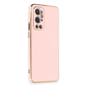 One Plus 9 Pro Kılıf Volet  - Pembe