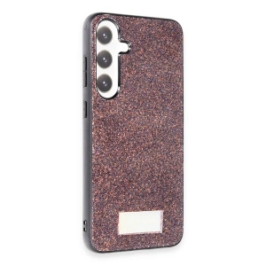 Onegif  Galaxy A05s Bright Simli Kapak - Derin Mor
