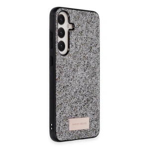 Onegif  Galaxy A05s Bright Simli Kapak - Gümüş