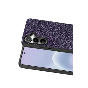 Onegif  Galaxy A57 5g Bright Simli Kapak - Derin Mor