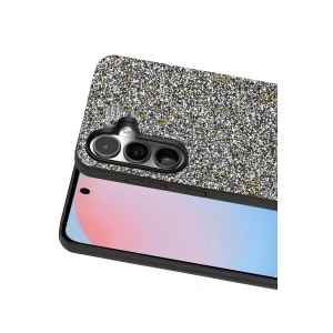 Onegif  Galaxy S24 Fe Bright Simli Kapak - Gold