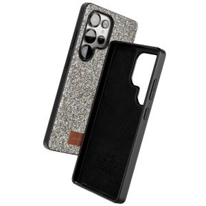Onegif  Galaxy S25 Ultra Bright Simli Kapak - Gold
