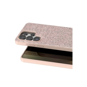 Onegif  Galaxy S26 Ultra Bright Simli Kapak - Pembe