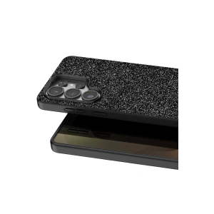 Onegif  Galaxy S26 Ultra Bright Simli Kapak - Siyah