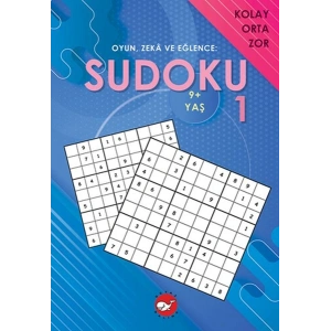 Oyun, Zeka ve Eğlence Sudoku 1 Kolay, Orta, Zor (9+ Yaş)