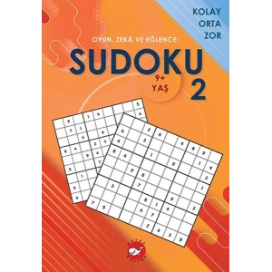 Oyun, Zeka ve Eğlence Sudoku 2 Kolay, Orta, Zor (9+ Yaş)