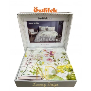 Özdilek Çift Kişilik Ranforce Nev Takımı De Flor Beyaz