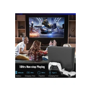 P4 Plus Bluetooth Titreşimli Ps4/ps5 Uyumlu Pc Telefon Jtick Kablosuz Oyun Kolu Siyah