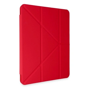 Pad 6 Kılıf Kalemlikli Mars Tablet Kılıfı - Kırmızı