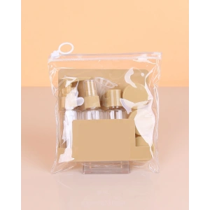 Parfüm Şişesi - Kozmetik Şişesi - 8 li Seyahat Doldurulabilir Kozmetik Seti