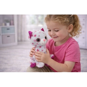 Peluş Cam Gözlü Hayvanlar 25 cm - Kedi - 1 ADET