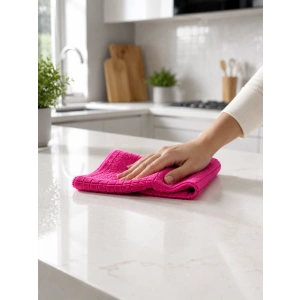 PEMBE KARELİ BEZ