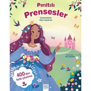 Pırıltılı Prensesler – Çıkartmalarla Giysi Giydirme
