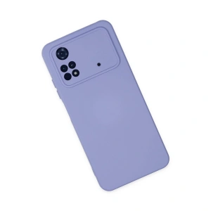Po M4 Pro 4g Kılıf Nano İçi Kadife  - Lila