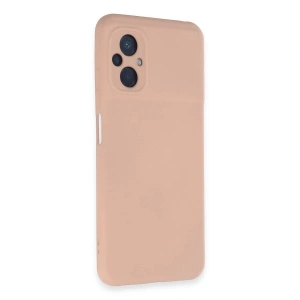 Po M5 Kılıf Nano İçi Kadife  - Pudra