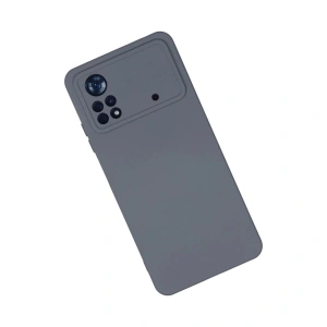 Po X4 Pro 5g Kılıf Nano İçi Kadife  - Gri