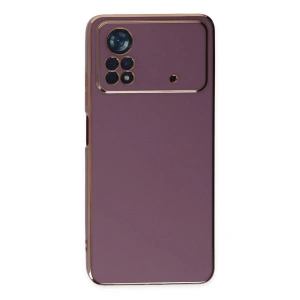 Po X4 Pro 5g Kılıf Volet  - Mor