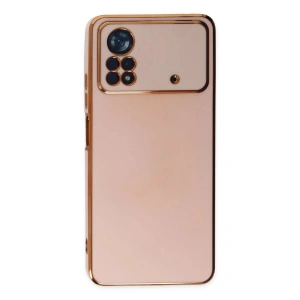 Po X4 Pro 5g Kılıf Volet  - Pembe