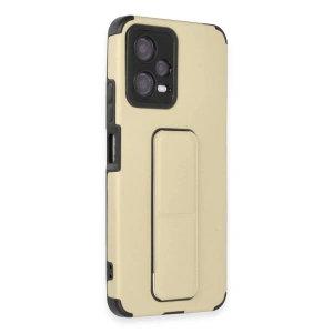 Po X5 5g Kılıf Mega Standlı  - Gold