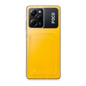 Po X5 Pro 5g Kılıf Kart Şeffaf  - Şeffaf
