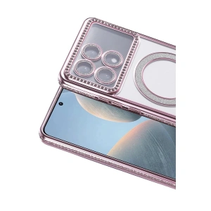 Po X6 Pro Joke Simli Magneticsafe Kılıf - Pembe