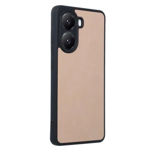 Po X7 Pro Kılıf Aras Deri Kapak - Pudra