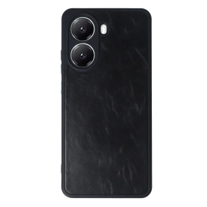 Po X7 Pro Kılıf Aras Deri Kapak - Siyah