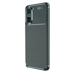 Po X7 Pro Kılıf Auto Fus Karbon Kapak - Koyu Yeşil
