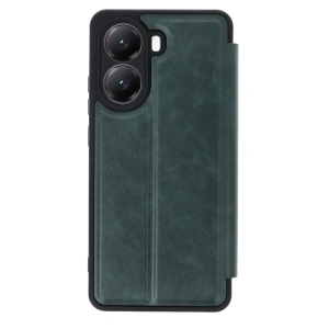Po X7 Pro Kılıf Flip Cover - Koyu Yeşil