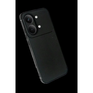 Po X8 Pro Max Auto Fus Karbon Kapak - Siyah