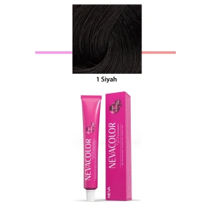 Premium 1 Siyah  Kalıcı Krem Saç Boyası 50 G Tüp (74)