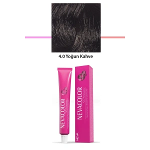 Premium 4.0 Yoğun Kahve  Kalıcı Krem Saç Boyası 50 G Tüp (74)