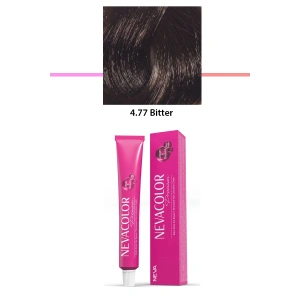 Premium 4.77 Bitter  Kalıcı Krem Saç Boyası 50 G Tüp (74)