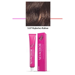 Premium 5.07 Kışkırtıcı Kahve  Kalıcı Krem Saç Boyası 50 G Tüp (74)