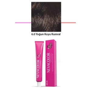 Premium 6.0 Yoğun Koyu Kumral  Kalıcı Krem Saç Boyası 50 G Tüp (74)