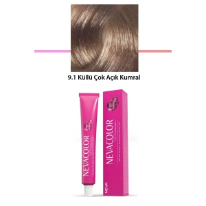Premium 9.1 Küllü Çok Açık Kumral  Kalıcı Krem Saç Boyası 50 G Tüp (74)
