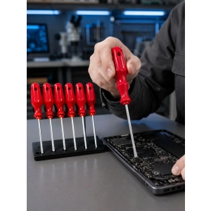 Profesyonel 7 Parça Tornavida Seti Ergonomik Saplı El Aleti