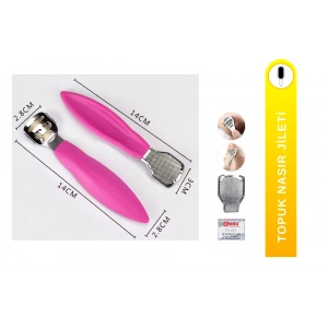 Profesyonel Nasır Raspası ve Paslanmaz Topuk Rendesi Ayak Bakım Seti