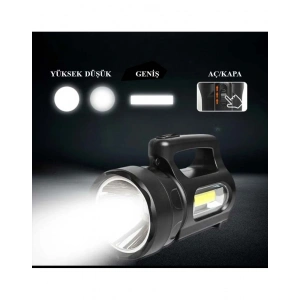 Profesyonel Ultra Güçlü LED El Feneri - Yüksek Performanslı 900 Lümen Aydınlatma