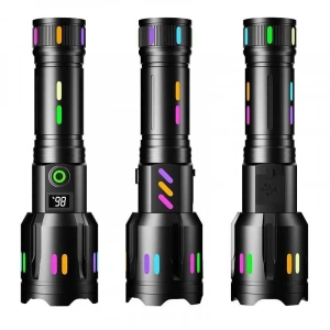 Ps-9885 Profesyonel Zoomlu 50w Şarjlı Powerbank cı Polis El Feneri