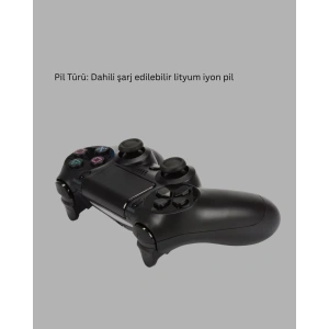 PS4 Uyumlu Kablosuz Oyun Kolu – Titreşimli, Şarjlı ve Ergonomik Yeni Nesil